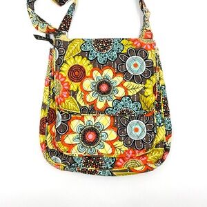 Vera Bradley Flower Shower Messenger Bag